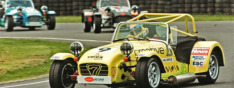 Andy Sayle Caterham Racing